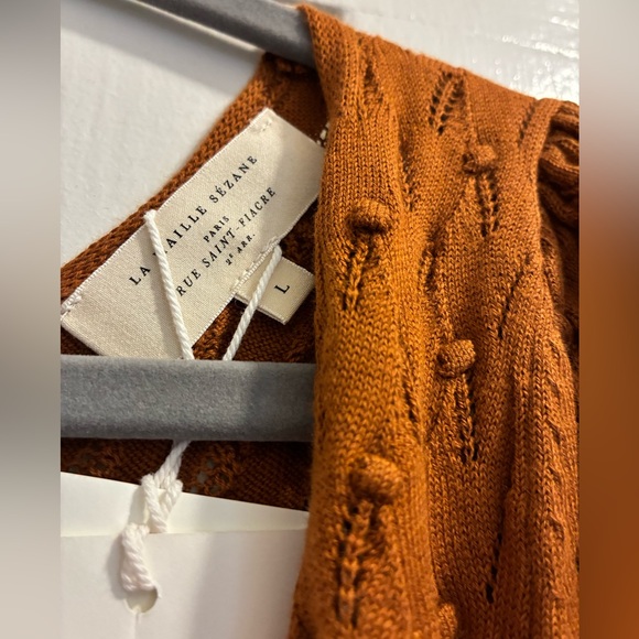 Sezane Jeanne Jumper Hazelnut - Size L - Picture 4 of 6